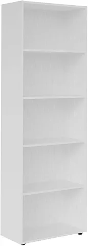 Artely Estante Livreiro Multy com 5 Nichos, Branco