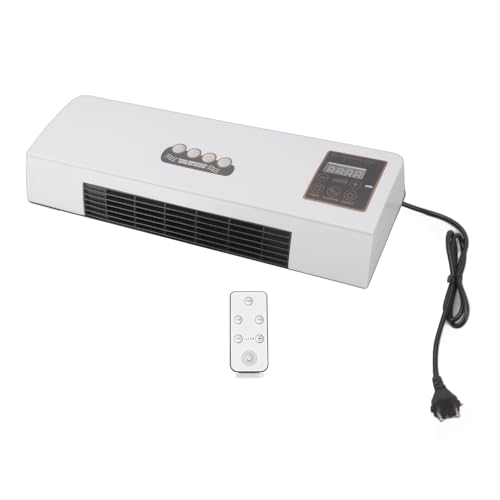 Condicionadores de ar, aquecedor de ambiente de parede 2 em 1, portátil de uso duplo, eficiente, com