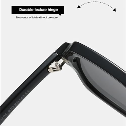 Verres UV400 lunettes de soleil hommes style rétro dégradé - 4