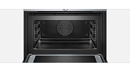 Bosch CMG633BS1 Serie 8 Einbau-Kompaktbackofen mit Mikrowellenfunktion, 45x60cm, 900 W, Made in Germany, AutoPilot 14 14 Automatikprogramme, TFT-Touchdisplay, LED-Beleuchtung gleichmäßige Ausleuchtung – Bild 7