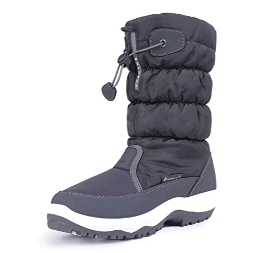CIOR Women's Waterproof Winter Snow Boots Warm Faux Fur Lined