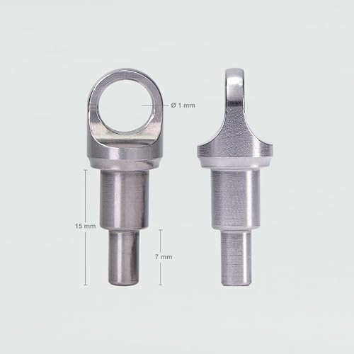 711L Keyring Loop DUO – Keyring Attachment for 1/4" Hex & 4mm Hex Bit Socket Tools, Expand Your EDC Ecosystem, Pack of 2 - #7AZ2S by 711L - Image 2