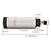 RATTMMOTOR CNC Spindle Motor, 2.2KW Air Cooled Spindle Motor 220V, 80mm Spindle Motor ER20 Collet High Speed 24000RPM 3HP 400HZ for CNC Router Engraver Milling Cutting Machine