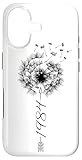 Hülle für iPhone 17 Geburtstag 1984 Pusteblumen Süßes Geschenk Löwenzahn Breathe