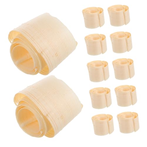 20 Pezzi Segatura Pino Non Verniciata per Progetti DIY Falegnameria Materiale per Creazioni Artigianali Riempimento Scatole e Decorazioni