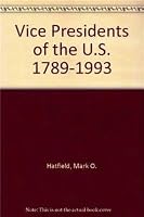 Vice Presidents of the U.S. 1789-1993 016063279X Book Cover