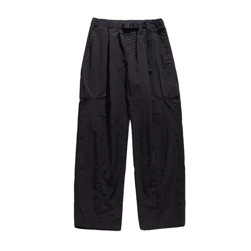 Pantalon cargo homme noir randonnée jogging de travail en grande taille