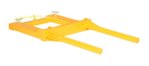 Vestil HDT-500 Steel Horizontal Drum Positioned 650 Lb. Capacity Yellow