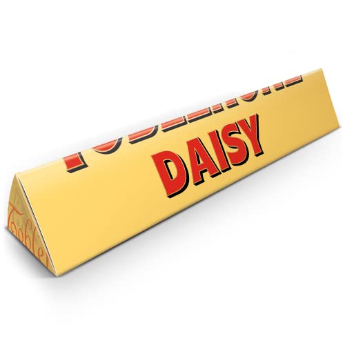 Personalized Xxl 4.5 Kg Toblerone Chocolate Bar - Toblerone Bar 80 Cm Personalized With The Name Or Text Of Your Choice And A Whopping 4.5 Kg Of Delicious Honey-Almond Nougat Milk Chocolate #TOP2