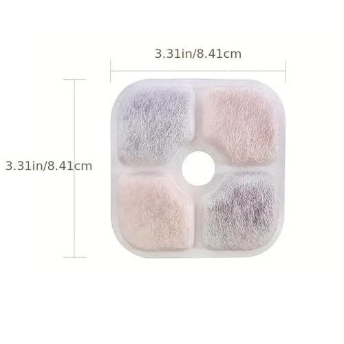 Filtros de recambio para fuente de agua para gatos, paquete de 16 miniatura 3