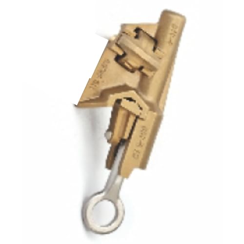 VoltVeera 6 Sol - 4/0 Str. Hot Line Clamp – Electrical Copper Clamps, High-Strength Corrosion-Resistant Alloy (Pack of 2)