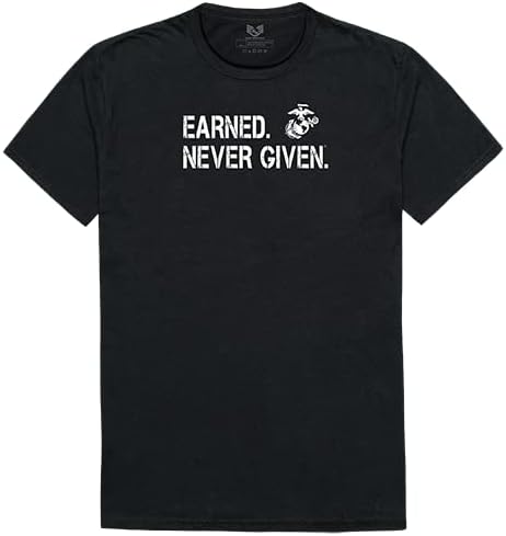 Rapid Dominance Military Graphic T-Shirts-Short Slevee, Black, Medium