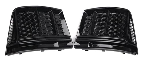 Calandre avant Audi A4 2016-2018 grille pare-chocs et cache feu antibrouillard inférieur brillant