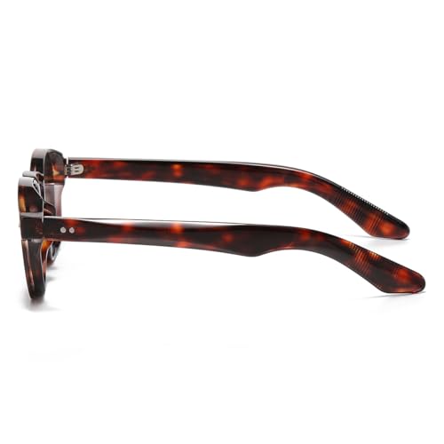 NIDOVIX Retro Round Sunglasses for Women Men 90s Fashion Simple Small Round Style Sun Glasses UV400 Protection Shades3