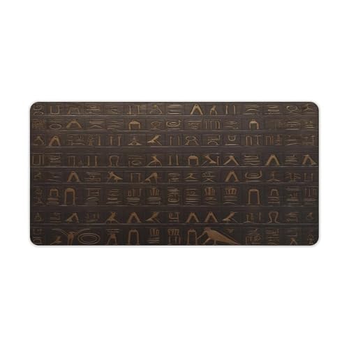 Mouse Pad Grande de Escritorio con Base de Goma