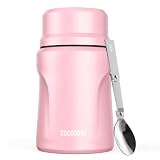 GOGOJOVE Thermoses for Hot Food,16 oz Insulated Food Jar Lunch Containers for Kids/Adult Leak Proof