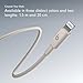 Beats USB-C to Lightning Woven Cable Fast Charging Durable/Tangle-Free Compatible Charger for Apple Devices w Lightning Ports (1.5 m, 5 ft) - Surge Stone
