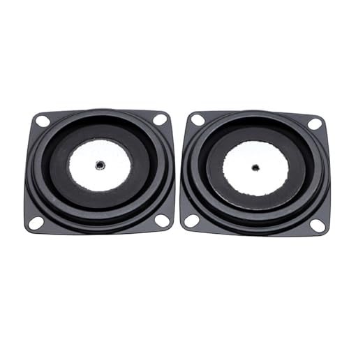 Kangnice 2Pieces 53mm Bass Horns Vibrating Plate Loudspeaker for Closed Cabinet Auditory Systems Loudspeakers