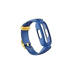 pulsera de actividad fitbit charge 2 azul grande Correa hecha de silicona con una hebilla de plástico para soporte