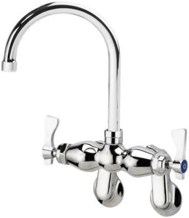 FSE 373-KR-15-601L Royal Series Adjustable Center Wall Mount Faucet, 2-1/4-8-1/4
