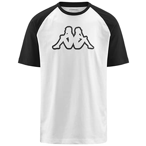 Kappa - T-Shirt Zobiran pour Homme - Blanc - Taille M