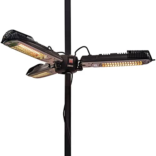 ATR ARTTOREAL Electric Patio Parasol Umbrella Heater, Folding Outdoor