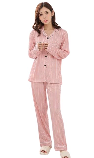 GenericLoung-wear Pajamas, Long Sleeves Trousers Pajama Set, Womens Pyjama, Women's Sleep-wear, Ladies Longwear PJ