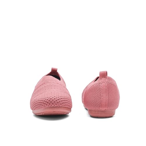 Image of ASIAN ZERI-02 Women's Knitted Slip-On Casual Shoes | Lightweight, Memory Foam, Flexible & Breathable Footwear for Walking, Travel & Casual Use