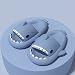 Artminzo Scivoli Shark per Donna Uomo Cute Open Toe Cloud Pantofole novità Morbido Cuscino Imbottito Sandali con Scivolo Estate Casual Doccia Scarpe da Spiaggia,C-7-8