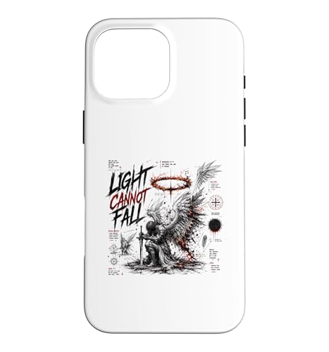 Light Can Fall Christian Angel Warrior Armor �X�}�z�P�[�X iPhone 16 Pro Max �p