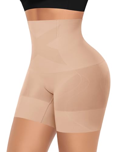 Shapewear Shorts Tummy Control for Women High Waist Body Shaper Under Dress Shaping Shorts Underwear Girdle Panties