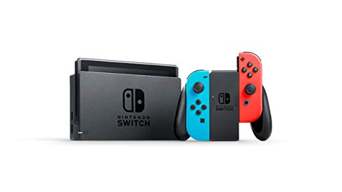 image for Nintendo Switch w/ Neon Blue & Neon Red Joy-Con + Mario Kart 8 Deluxe 