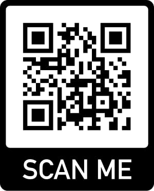 Custom QR Code Decal Sticker - Personalized Vinyl Label for Promotions, Marketing, and Branding (1, 3" Inch)