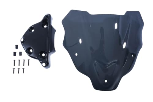 Saute vent MT07 polycarbonate double courbure pour réduire la pression du vent à haute vitesse