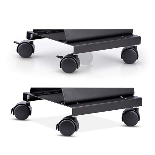 StarTech.com Soporte de CPU sobre Ruedas, Soporte de Ordenador móvil, Capacidad de Carga máxima 21kg, Soporte de PC Ajustable, Soporte de CPU - imagen 5