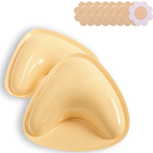 2025 Reusable Sticky Bra Inserts, Push Up Sticky Bra Pads, Ultra Lift Bikini Padding for Swimsuits & Sports Bras Nude