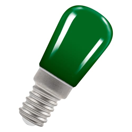 Crompton Lamps LED Pygmy 1.3W SES-E14 Coloured IP65 (15W Equivalent) Green 5lm SES Small Screw E14 Sign Festoon Outdoor Light Bulb