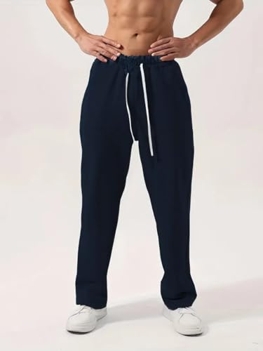 Image of The Modern Soul Cotton Blend Loose Fit Trackpant for Men | Lower for Man
