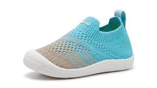 ATHCO Unisex Kids Skippy Sea Green Walking Shoes_08 UK