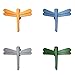 Hemoton 4PCS Dragonfly Hook Klipsy Uszczelniające Do Opakowań Żywnościowych Klipsy Klipsy Z Chips Lodówka Magnes Do Uchwytu Torby Chlebowe Do Użytku W Kuchni