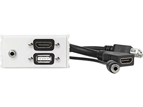 Prise HDMI USB 2.0 audio pour simplifier vos présentations en salle de réunion