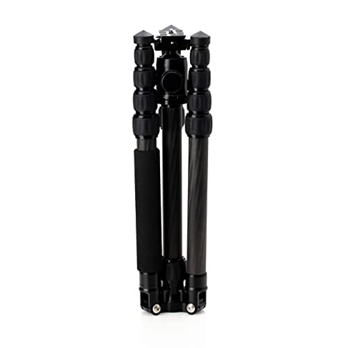 Benro Mefoto Globetrotter Travel Tripod, Ballhead And Monopod In Black, 2 Series Carbon Fiber Legs, 4 Leg Sections, Twist Leg Locks, Padded Carrying Case (Bmgtcblk) #TOP3