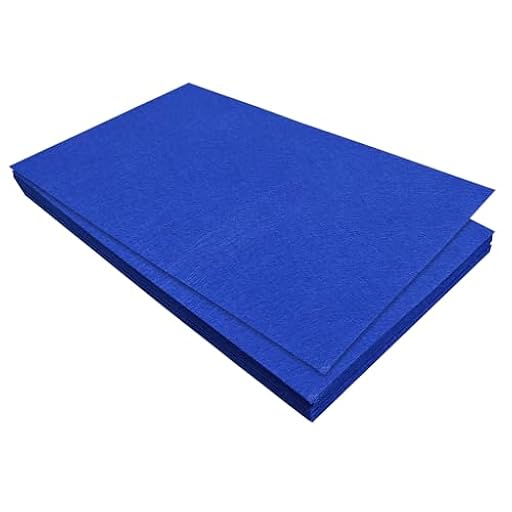 Jtnohx Hojas de Fieltro Rígido, Tela de Fieltro, Tejido Cuadrada de Color para Manualidades, 17.78×28.7cm 11 piezas Material Artesanal para Coser (Azul oscuro) | Ya disponible en tu tienda friki favorita! En mundofriki.es!