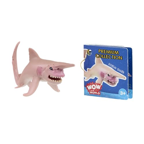 WONDERY Kids Wow in The World Premium Ocean Collection Goblin Shark | Kids Learning Through Play | Ages 3+ by Wow in the World - Image 3