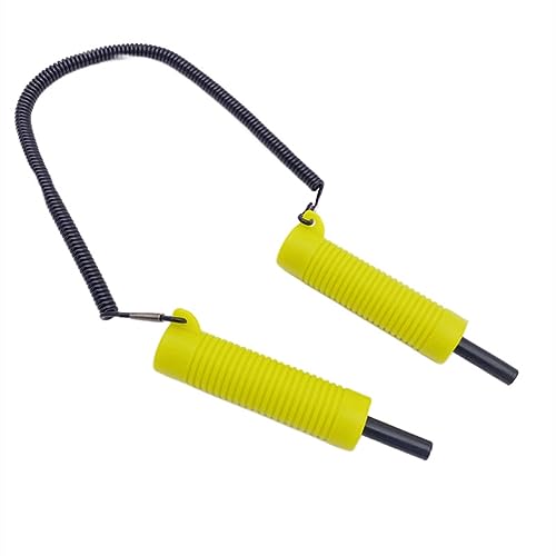 Janasiba 1 pieza para pesca en hielo, piolet, rescate de hielo, ayuda para gatear, romper el hielo, escalada en hielo, cabezas de metal