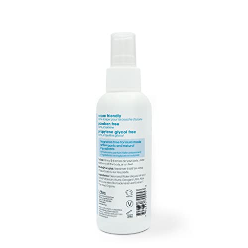 Lafe's Natural Deodorant | 4oz Aluminum Free Natural Deodorant Spray | Paraben Free & Baking Soda Free with 24-Hour Protection | Unscented