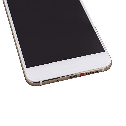 Image of LCD Digitizer Assembly with Front Housing Compatible with Huawei P10 Lite was-LX1 was-LX2 was-LX3 WAS-L03T WAS-AL00 WAS-TL10 WAS-LX2J(White)