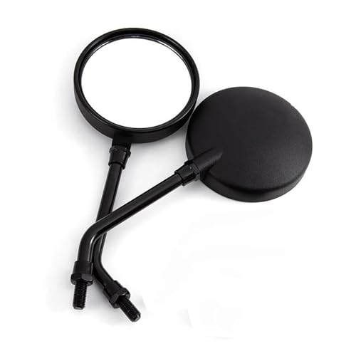 Rétroviseurs arrière ronds 8/10 mm pour supprimer les angles morts en moto