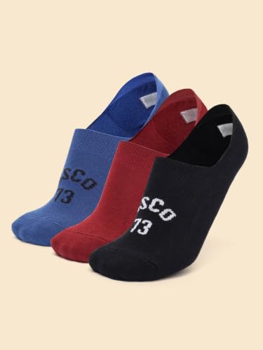 Image of Levi's Men's Cotton Stretch No Show Anti Slip Grip Socks (Pack of 3)
