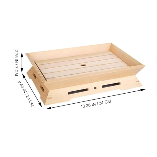 Bandeja Japonesa Doble Cara 34x24 cm para Sushi miniatura 2